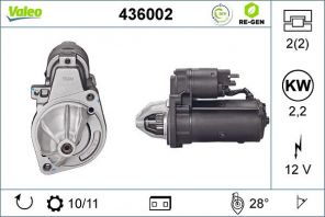 Valeo 436002 - Štartér -