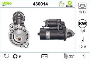Valeo 436014 - Štartér -