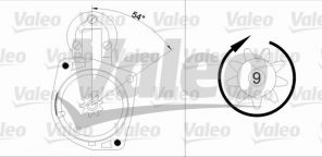 Valeo 436021 - Štartér -