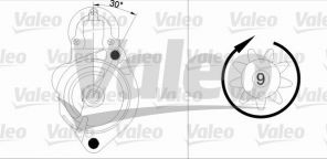 Valeo 436030 - Štartér -