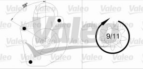 Valeo 436033 - Štartér -
