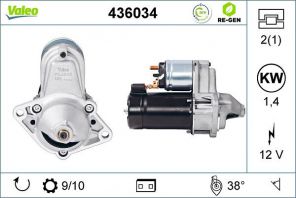 Valeo 436034 - Štartér -