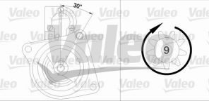 Valeo 436037 - Štartér -