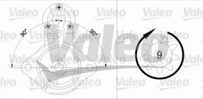 Valeo 436040 - Štartér -