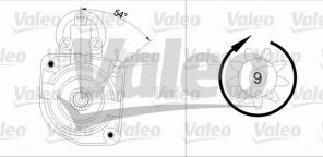 Valeo 436047 - Štartér -