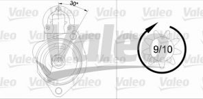 Valeo 436048 - Štartér -