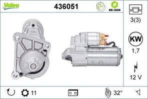 Valeo 436051 - Štartér -