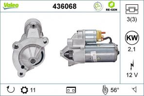 Valeo 436068 - Štartér -