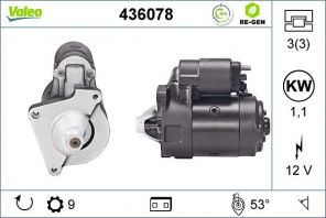 Valeo 436078 - Štartér -