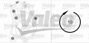 Valeo 436081 - Štartér -