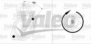 Valeo 436085 - Štartér -