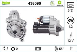 Valeo 436090 - Štartér -