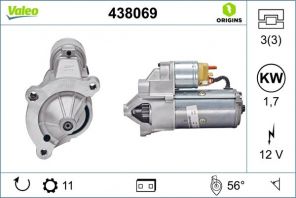 Valeo 438069 - Štartér -