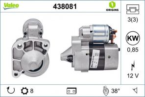 Valeo 438081 - Štartér -