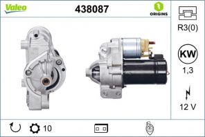 Valeo 438087 - Štartér -
