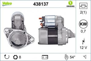 Valeo 438137 - Štartér -