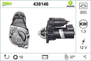 Valeo 438146 - Štartér -