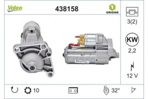 Valeo 438158 - Štartér -