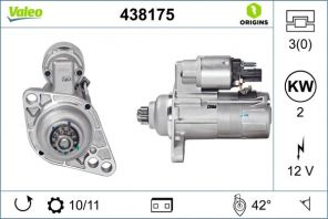 Valeo 438175 - Štartér -