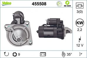 Valeo 455508 - Štartér -