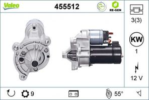 Valeo 455512 - Štartér -