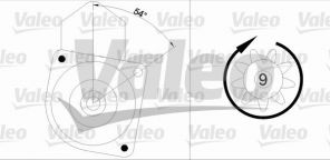Valeo 455547 - Štartér -