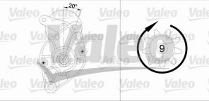 Valeo 455590 - Štartér -