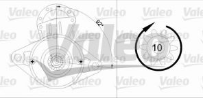 Valeo 455596 - Štartér -