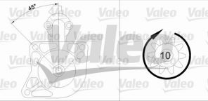Valeo 455605 - Štartér -