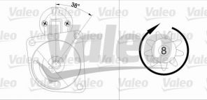 Valeo 455606 - Štartér -