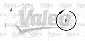 Valeo 455613 - Štartér -