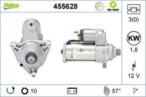 Valeo 455628 - Štartér -