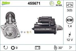 Valeo 455671 - Štartér -