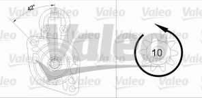 Valeo 455675 - Štartér -