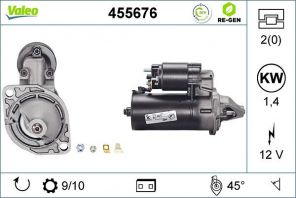 Valeo 455676 - Štartér -