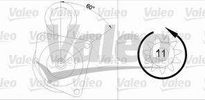 Valeo 455678 - Štartér -