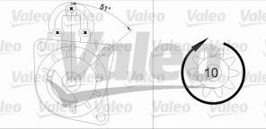 Valeo 455684 - Štartér -