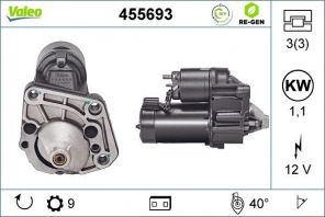Valeo 455693 - Štartér -