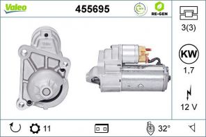 Valeo 455695 - Štartér -