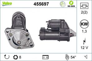 Valeo 455697 - Štartér -