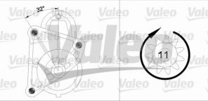 Valeo 455719 - Štartér -