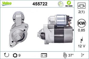 Valeo 455722 - Štartér -
