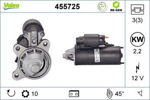 Valeo 455725 - Štartér -