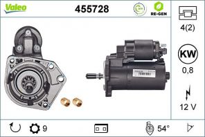 Valeo 455728 - Štartér -