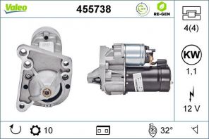 Valeo 455738 - Štartér -