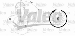 Valeo 455744 - Štartér -