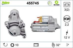 Valeo 455745 - Štartér -