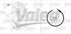 Valeo 455784 - Štartér -