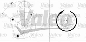 Valeo 455872 - Štartér -