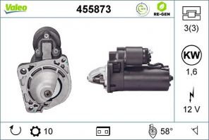 Valeo 455873 - Štartér -